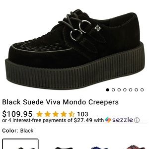 Tux Suede Ceepers like new never been worn!